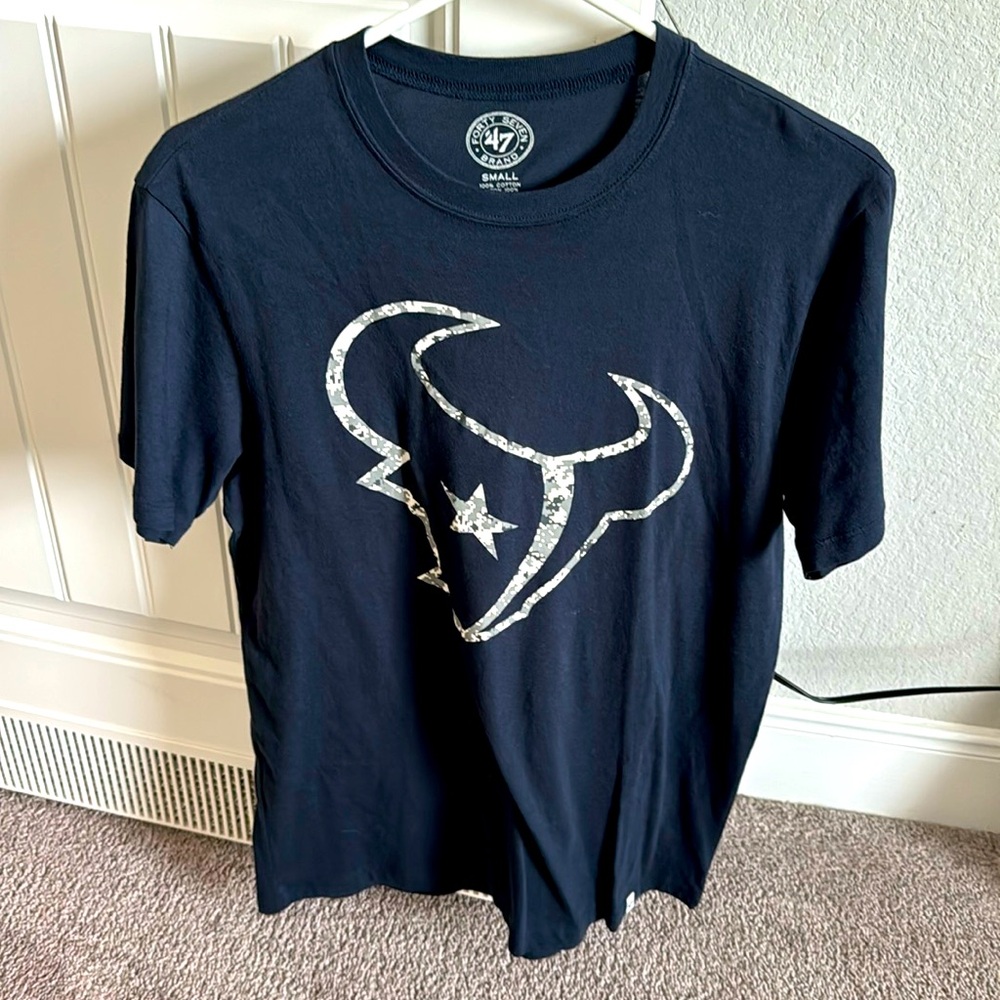 Houston Texans camouflage black tee